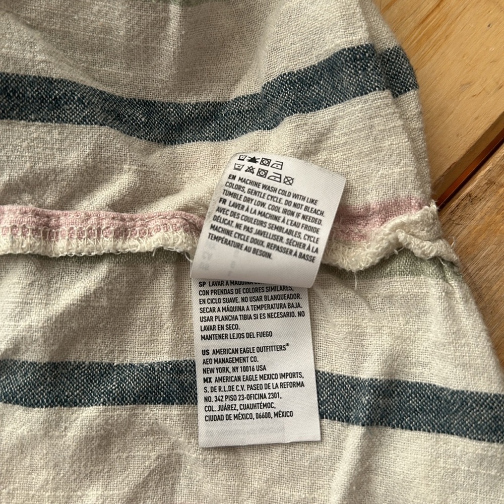 Striped linen button down - Picture 5 of 6